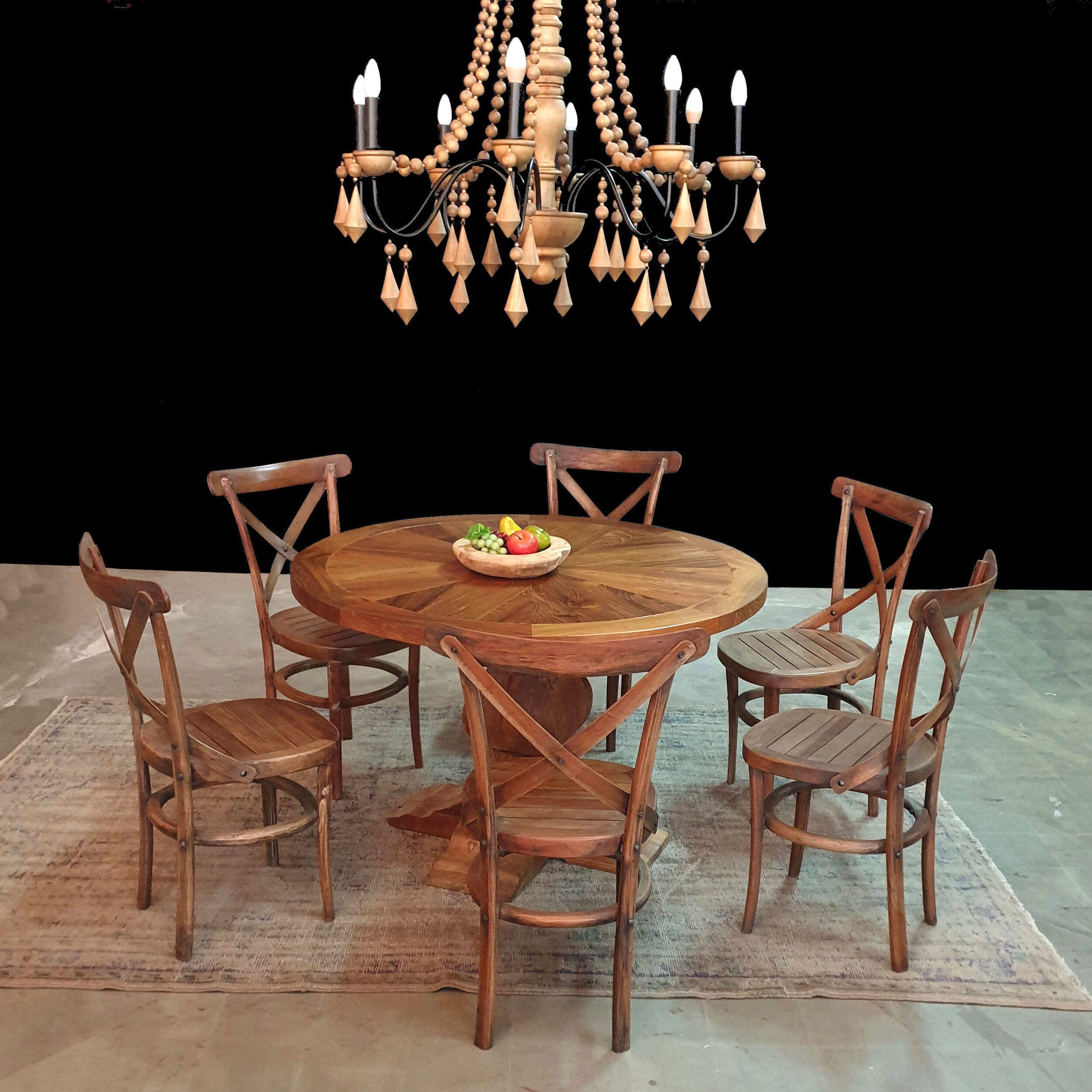 Matti Chandelier — ARTHUR ZAARO Sustainable Singapore sourced wood
